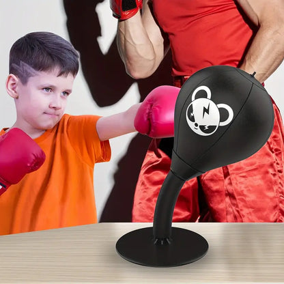 Desktop Boxing Ball - Easy Installation Stress Relief Punching Ball-2