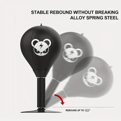Desktop Boxing Ball - Easy Installation Stress Relief Punching Ball-1