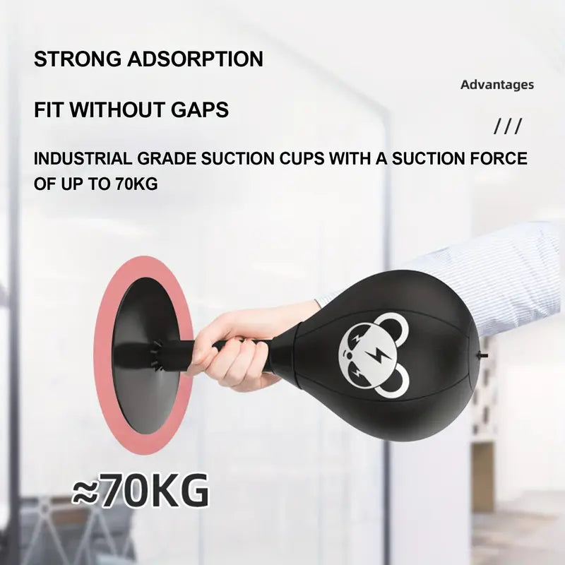 Desktop Boxing Ball - Easy Installation Stress Relief Punching Ball-4